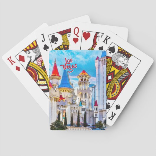 Excalibur Las Vegas Classic Paring Cards Pokerkaarten (Achterkant)