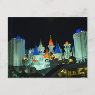 Excalibur Las Vegas Foto Briefkaarten