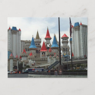 Excalibur Las Vegas Foto Briefkaarten