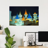 Excalibur Las Vegas Poster (Thuiskantoor)