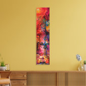 EXCALIBUR Magic Sword Fantasy Waterverf Canvas Afdruk (Insitu (Woonkamer))