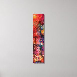 EXCALIBUR Magic Sword Fantasy Waterverf Canvas Afdruk