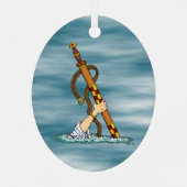 Excalibur Metalen Ornament (Achterkant)