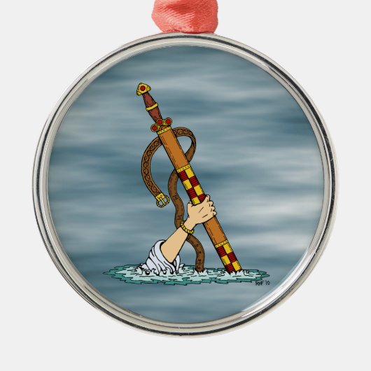 Excalibur Metalen Ornament (Voorkant)