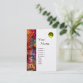 EXCALIBUR MONOGRAM metallic eggshell Visitekaartje (Staand voorkant)