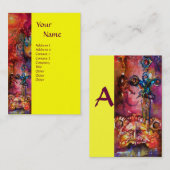 EXCALIBUR MONOGRAM VISITEKAARTJE (Voorkant / Achterkant)