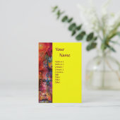 EXCALIBUR MONOGRAM VISITEKAARTJE (Staand voorkant)