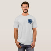 Excalibur Motorcars Blue logo T-shirt (Voorkant volledig)
