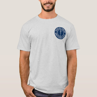 Excalibur Motorcars Blue logo T-shirt