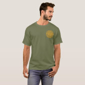 Excalibur Motorcars Gold logo T-shirt (Voorkant volledig)