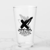 Excalibur Nachtclub & Discotheek (1989-2012) Glas (Voorkant)