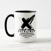 Excalibur Nachtclub & Discotheek (1989-2012) Mok (Links)