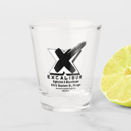 Excalibur Nachtclub & Discotheek (1989-2012) Shot Glas