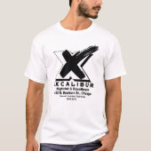 Excalibur Nachtclub & Discotheek (1989-2012) T-shirt (Voorkant)