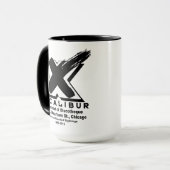 Excalibur Nightclub & Discotheque (1989-2012) Mok (Voorkant links)