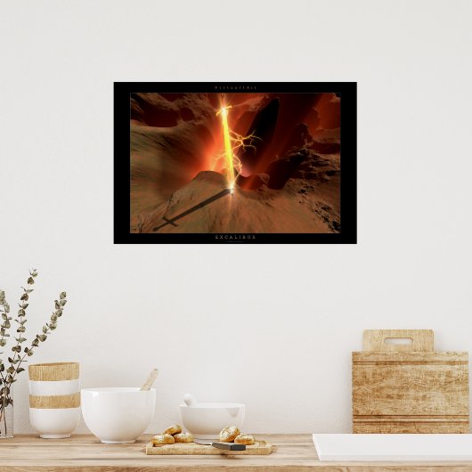 EXCALIBUR POSTER (Keuken)