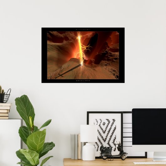 EXCALIBUR POSTER (Thuiskantoor)