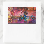 EXCALIBUR RECHTHOEKIGE STICKER (Tas)