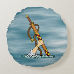 Excalibur Rond Kussen