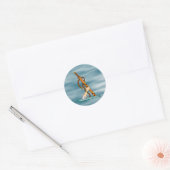Excalibur Ronde Sticker (Envelop)