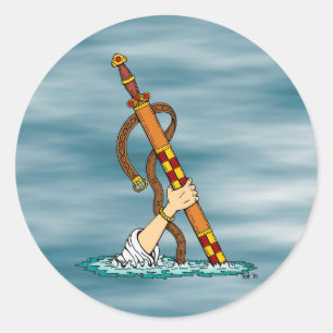 Excalibur Ronde Sticker