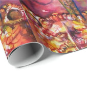 EXCALIBUR, rood paars blauw Cadeaupapier (Rol Hoek)