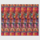 EXCALIBUR, rood paars blauw Cadeaupapier (Vlak)