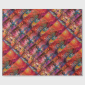 EXCALIBUR, rood paars blauw Cadeaupapier (Vlak)