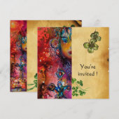 EXCALIBUR, St Patrick's Day Party, parchment Kaart (Voorkant / Achterkant)