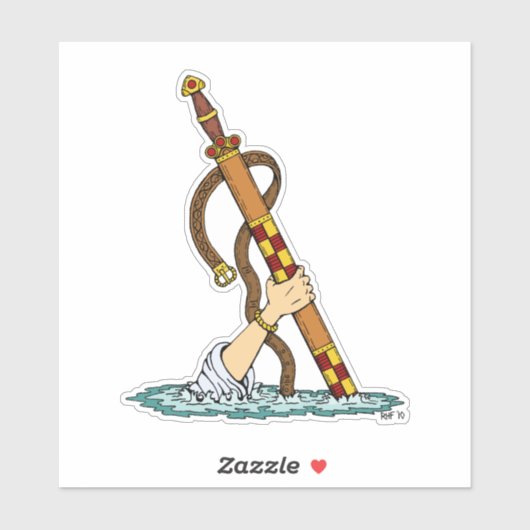 Excalibur Sticker (Vel)