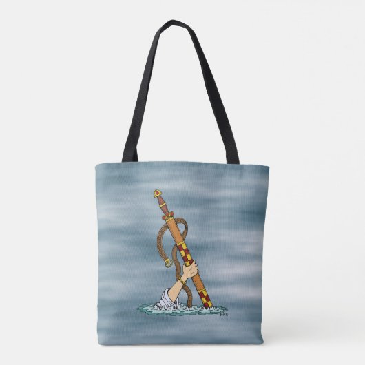 Excalibur Tote Bag (Achterkant)