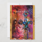 EXCALIBUR TOVERZWAARD Rood Paars Fantasie Kaart (Voorkant)