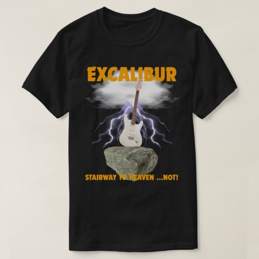 Excalibur Wayne's Wereld Shirt Trap naar de Hemel (Design voorkant)