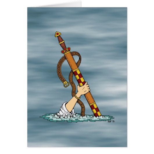 Excalibur-Wenskaart (Voorkant)