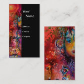 EXCALIBUR zwarte paarse fuchsia red blauw wit Visitekaartje (Voorkant / Achterkant)