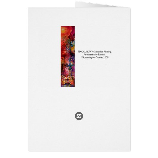 EXCALIBUREMAAT KONINGIN VAN MAGIC SWORD Fantasy Mo (Achterkant)