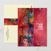 EXCALIBUREMAAT KONINGIN VAN MAGIC SWORD Fantasy Mo Briefkaart (Voorkant / Achterkant)