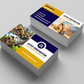 Excavating, Forestry mulching, land clearing Busin Visitekaartje