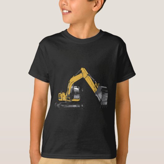 Excavator #1 van Fameland T-shirt (Voorkant)
