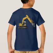 Excavator #1 van Fameland T-shirt (Achterkant)