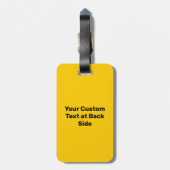 Excavator Bagagelabel (Achterkant verticaal)