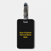 Excavator Bagagelabel (Achterkant verticaal)