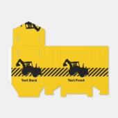Excavator Bedankdoosjes (Uitgevouwen)