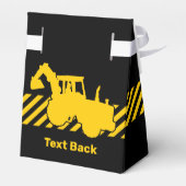 Excavator Bedankdoosjes (Achterkant)