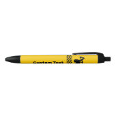 Excavator Blauwe Inkt Pen (Bovenkant)