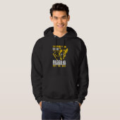 Excavator Digging Construction Worker Building Sit Hoodie (Voorkant volledig)