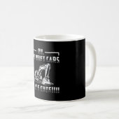 Excavator Drift Cars Cute Dig Construction Worker Koffiemok (Voorkant rechts)