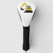 Excavator Golfheadcover (Voorkant)