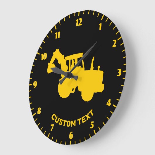 Excavator Grote Klok (Hoek)