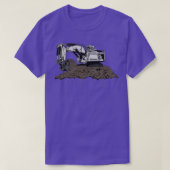 Excavator Liebherr T-shirt (Design voorkant)